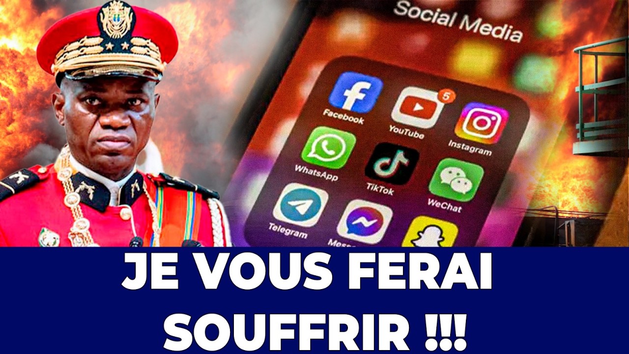 DANGER AU GABON : SUSPENSION DES RÉSEAU SOCIAUX : OLIGUI MONTRE SES VRAIES COULEURS ?