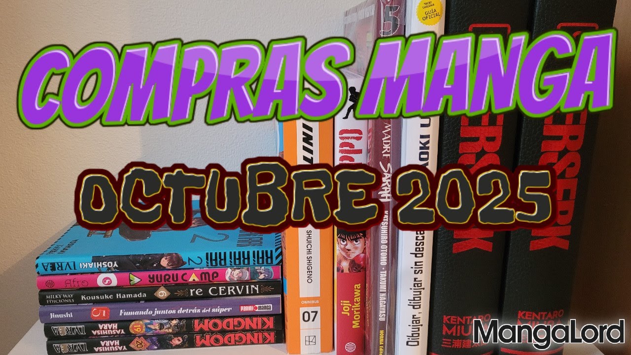 Compras Manga | Octubre 2025