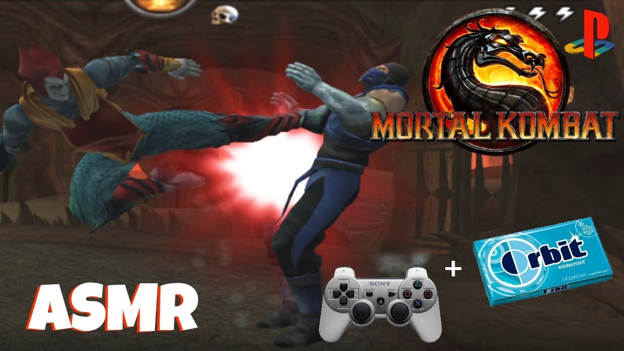 ASMR Gaming: Mortal Kombat: Armageddon | PS2 (Whispering, Controller Sounds, Gum Chewing)