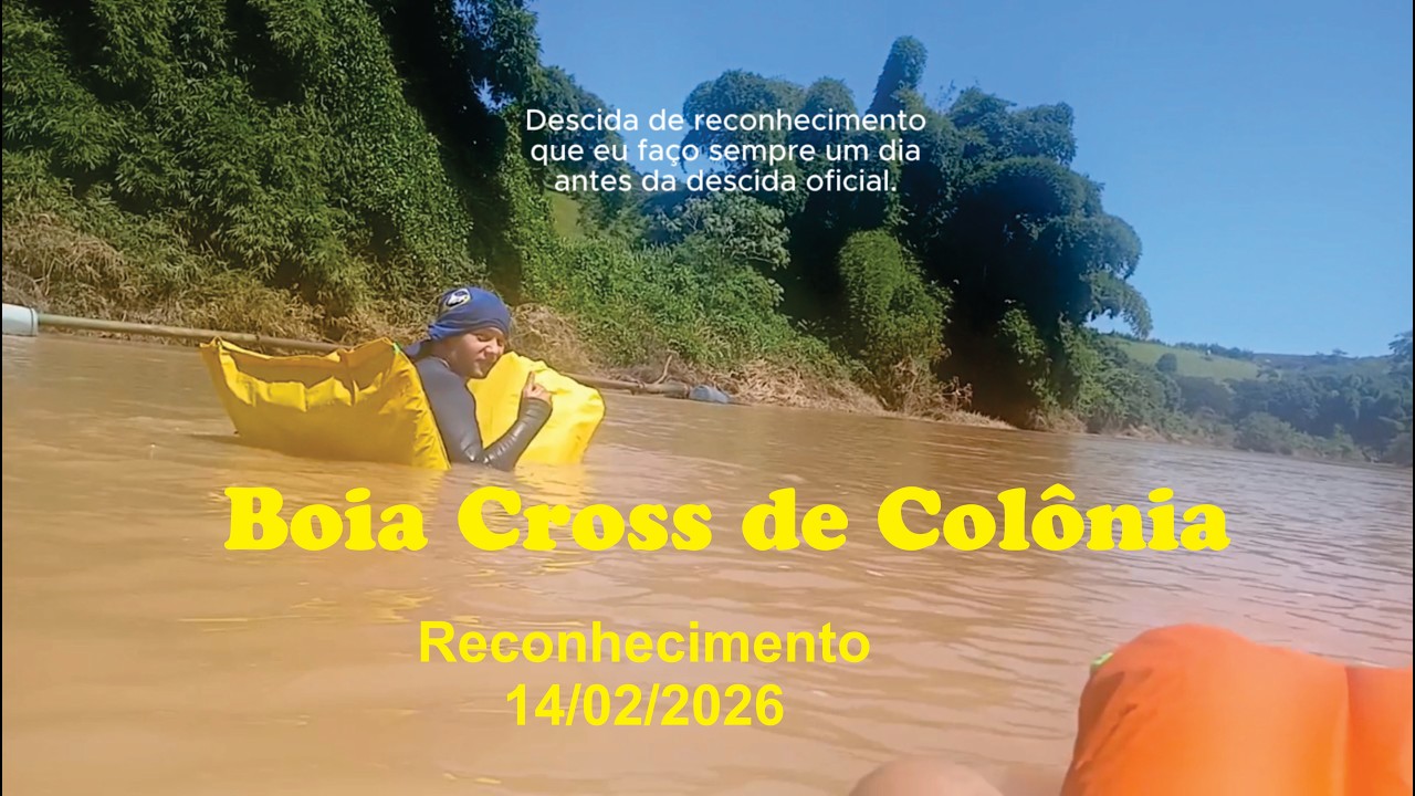 Descida de reconhecimento para o Boia Cross de Colônia 2026