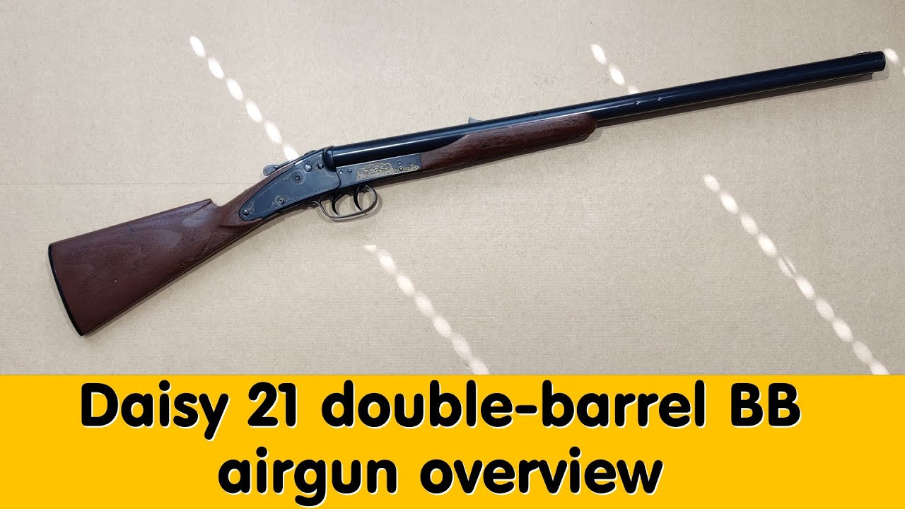 The Daisy 21 - a double-barrel BB air rifle