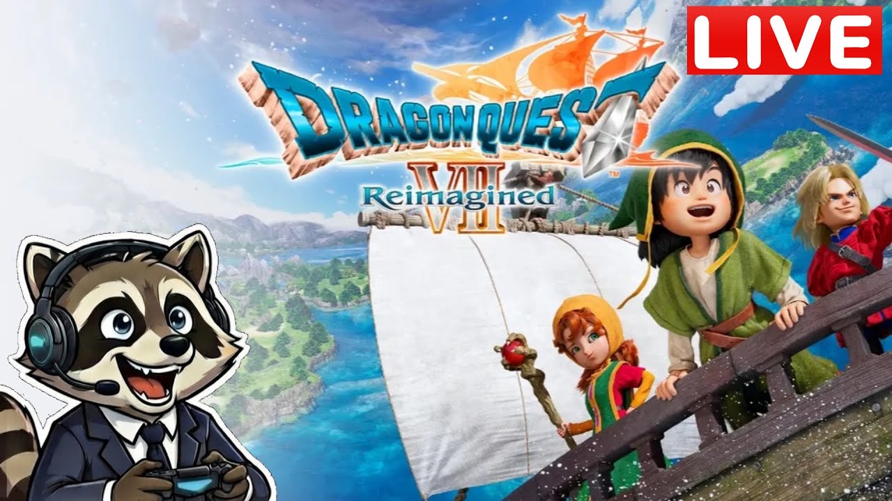 🔴 LIVE - Dragon Quest VII: Can I Survive the CHAOS? (Sponsored by Square Enix)