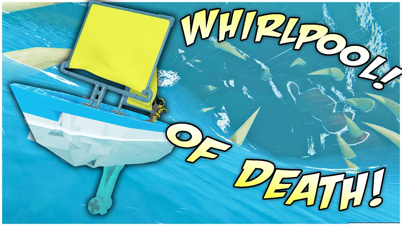 Getting Sucked Into a SEA VORTEX In the NEW Trailmakers HIGH SEAS UPDATE DLC!