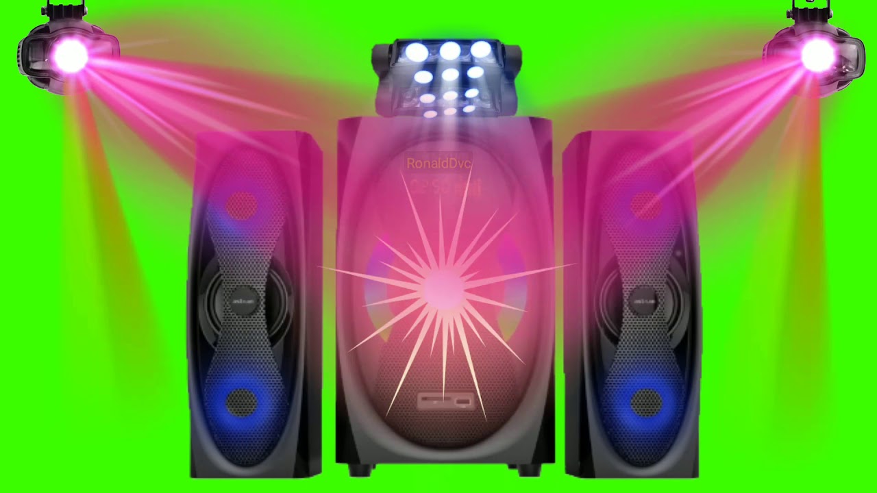 Green Screen Music Disco DJ Remix Video Background (FHD 1080)