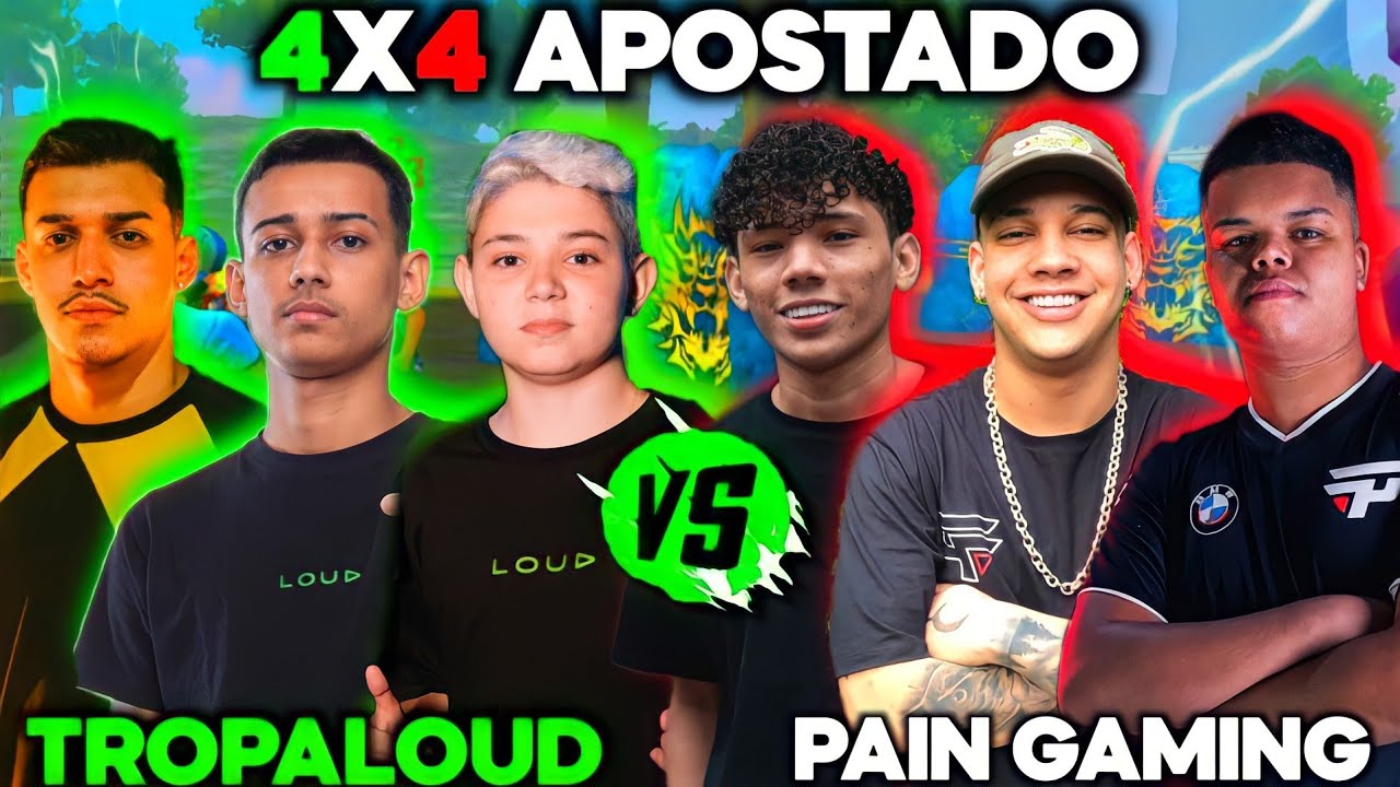 TROPA LOUD VS PAIN! THURZIN BRILHOU E FEZ 19 KILLS NO MD3 🔥😱
