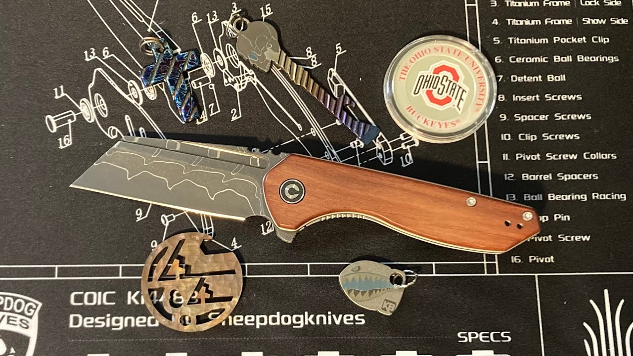 Review of the Civivi ExOne in Damascus. A Brian Brown design! One of the most perfect knives EVER!