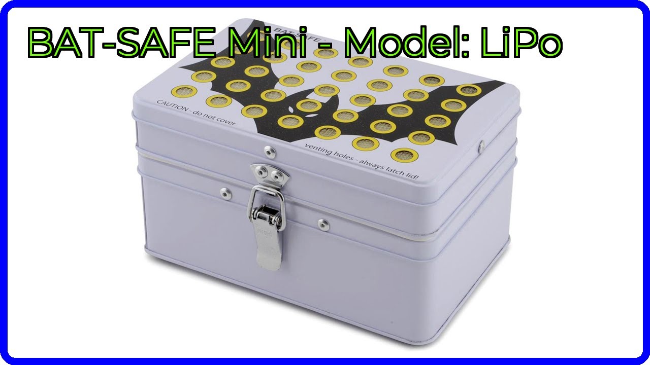 REVIEW (2025): BAT-SAFE Mini - Model: LiPo. ESSENTIAL details.