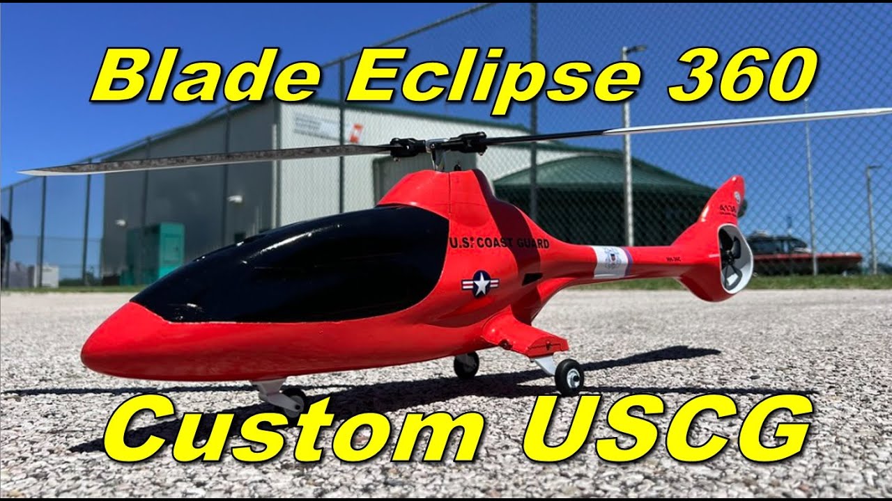 Custom US Coast Guard Blade Eclipse 360 HH-36C Helicopter