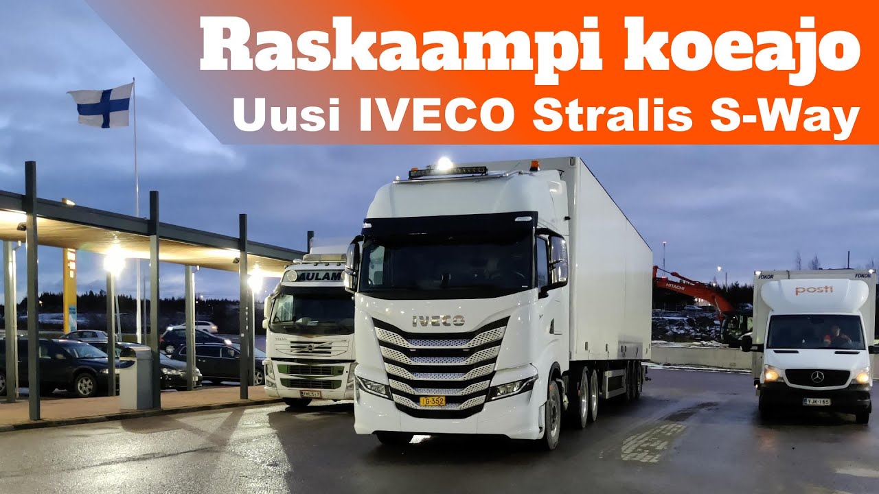 Raskaampi koeajo: Uusi Iveco X-Way 570