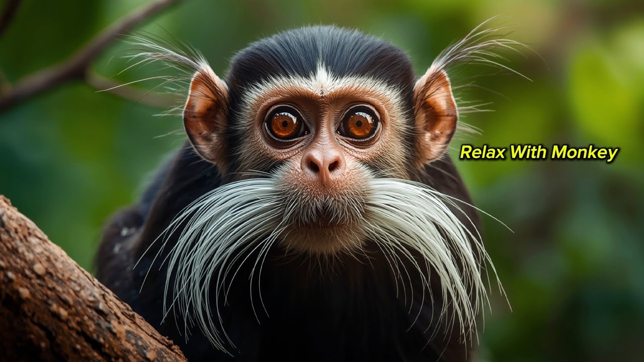 Monkeys🐒 life in forest | Relaxing wildlife video#wildlife #nature #animallife #monkey 