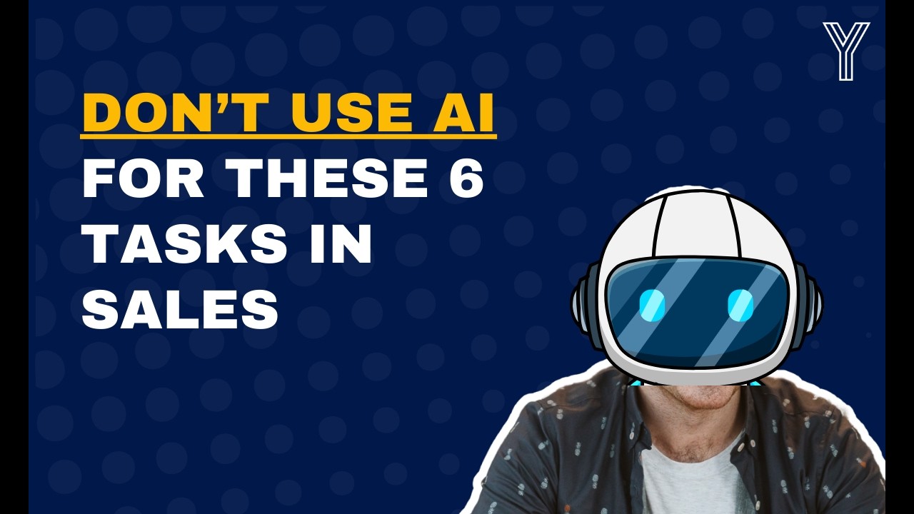 AI Won't Replace Your SDRs. Here's What It Should Replace...