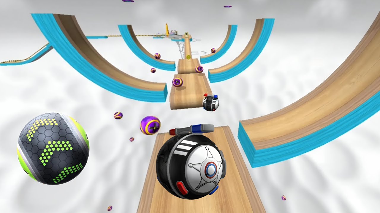 Going Balls VS Rolling Balls Epic Speedrun  Portal Run through Satisfying Gameplay videos 