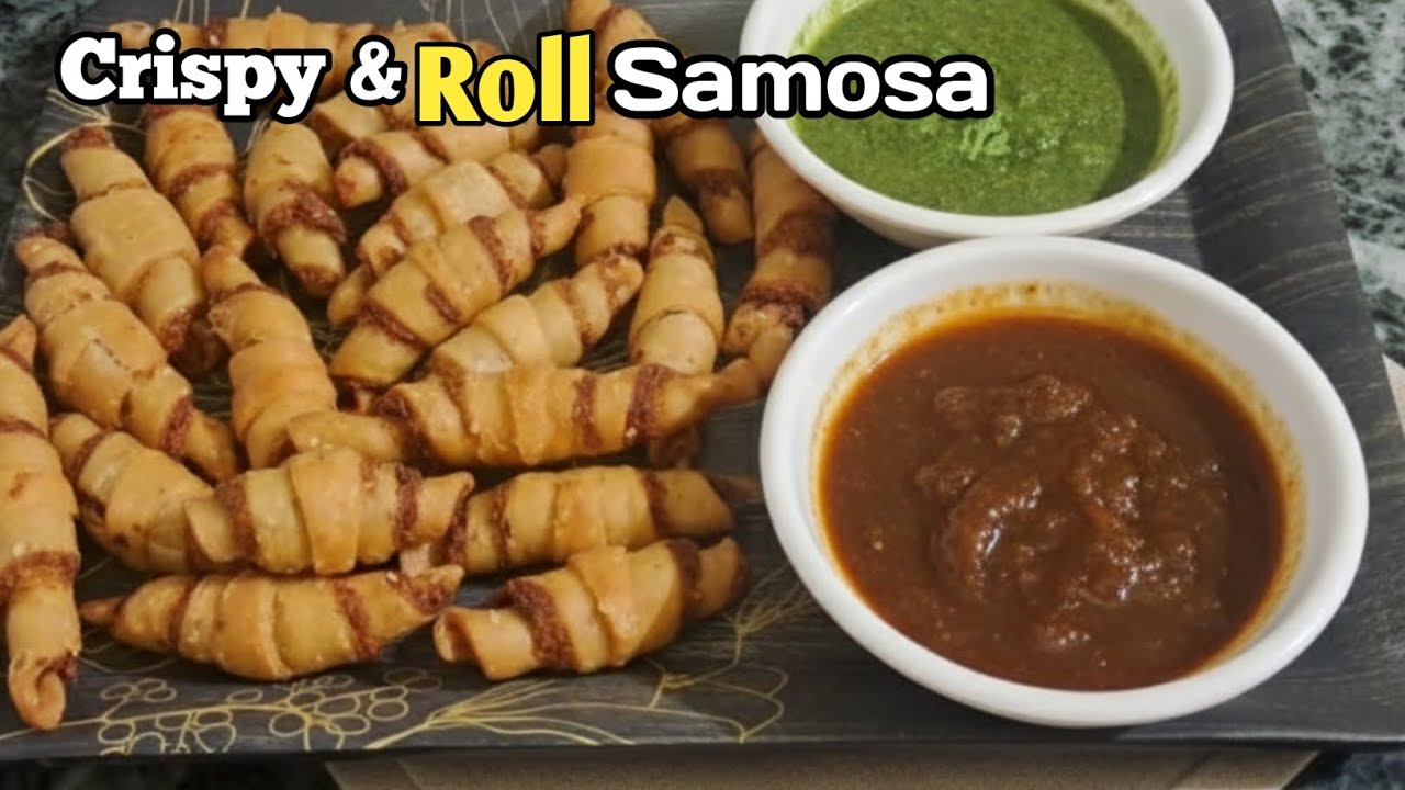 Crispy Potato Roll Samosa -अब समोसा बनाना हुआ और भी आसान 🙏😊