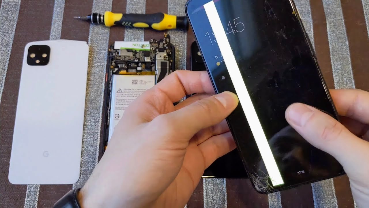 Основные поломки и брак Google Pixel 4 xl | Восстановление в поисках сети...