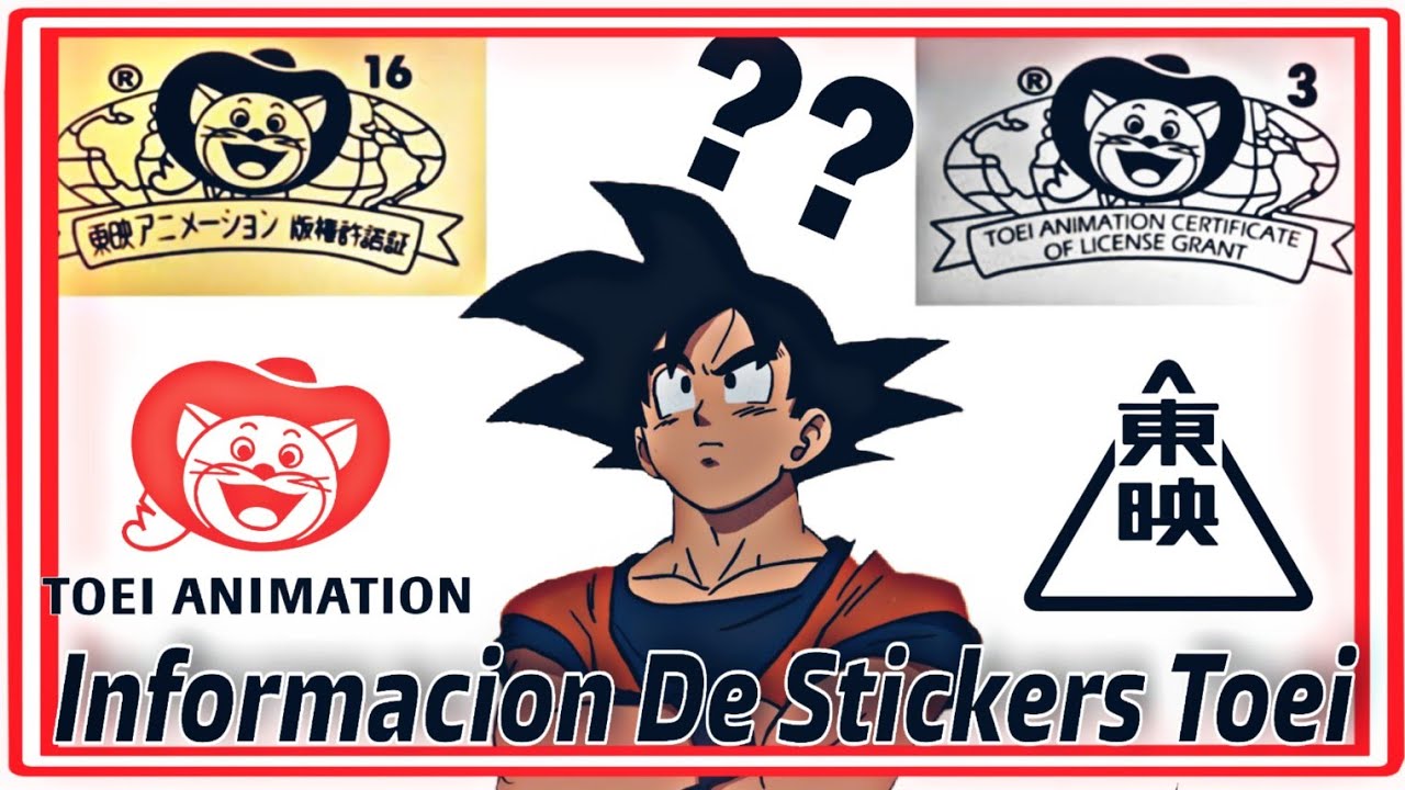 Cuanto Sabemos Enrealidad De Los Stickers De Toei Animation | Informacion | Que Significan |