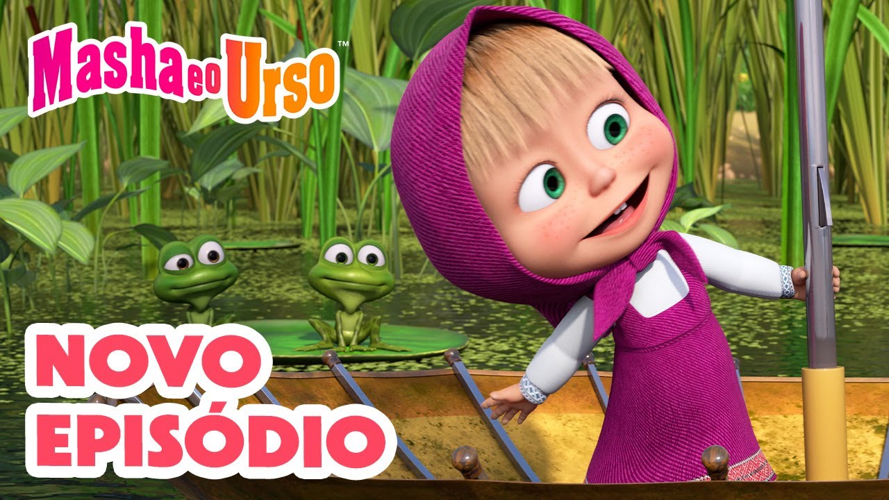 Masha e o Urso 👱‍♀️🐻💥 Novo episódio 2025 🌬 Levada Pelo Vento🌪️🍃 Compilação para crianças