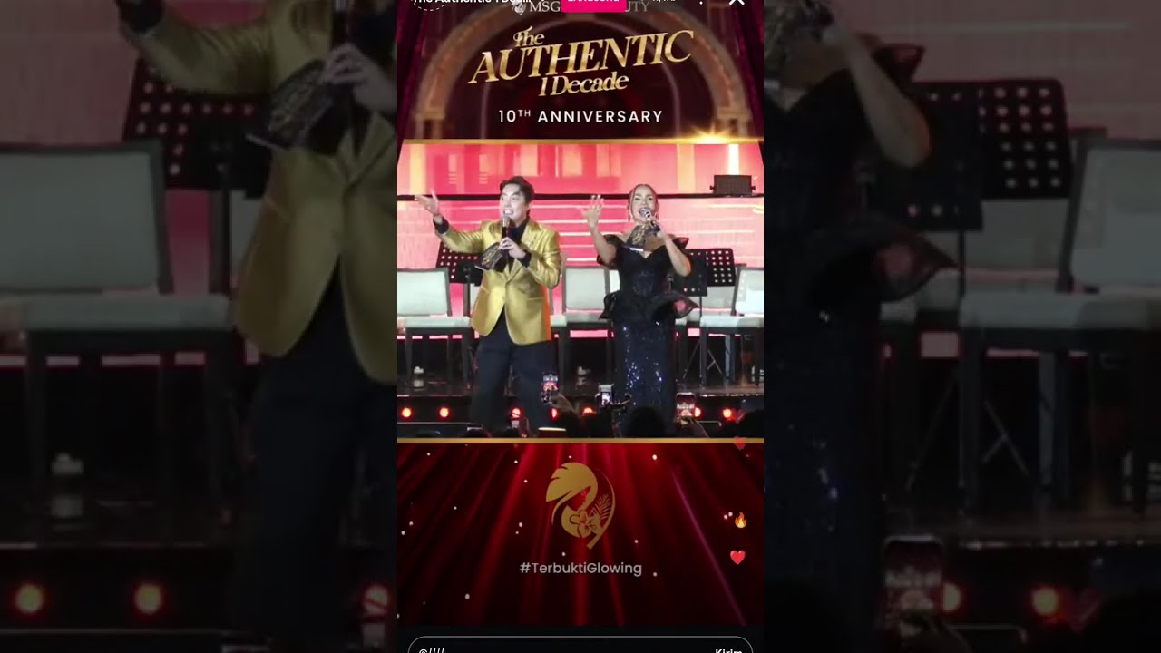 APRIL VALEN JADI GUEST STAR ANNIVERSARY MSGLOW