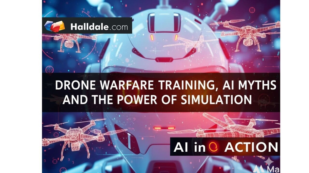 AI in Action: Drone Warfare Training, AI Myths and the Power of Simulation