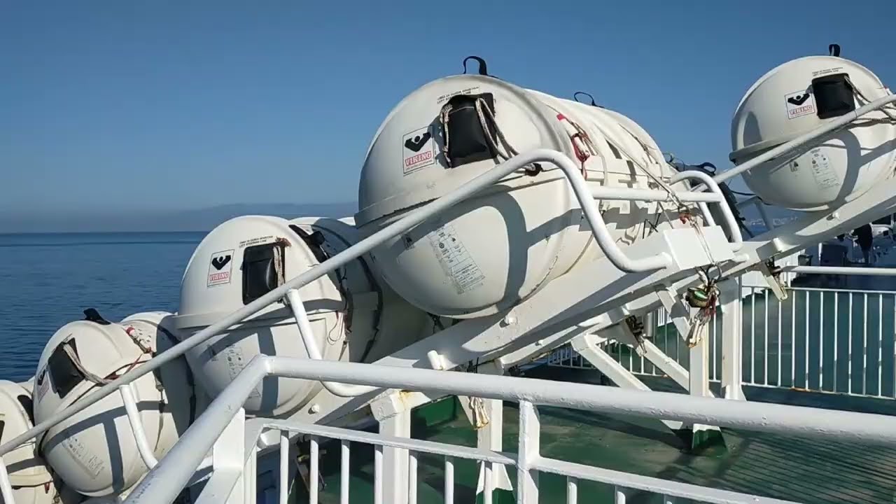 Trip onboard Carthage Tunisia ferries La Goulette - Genoa