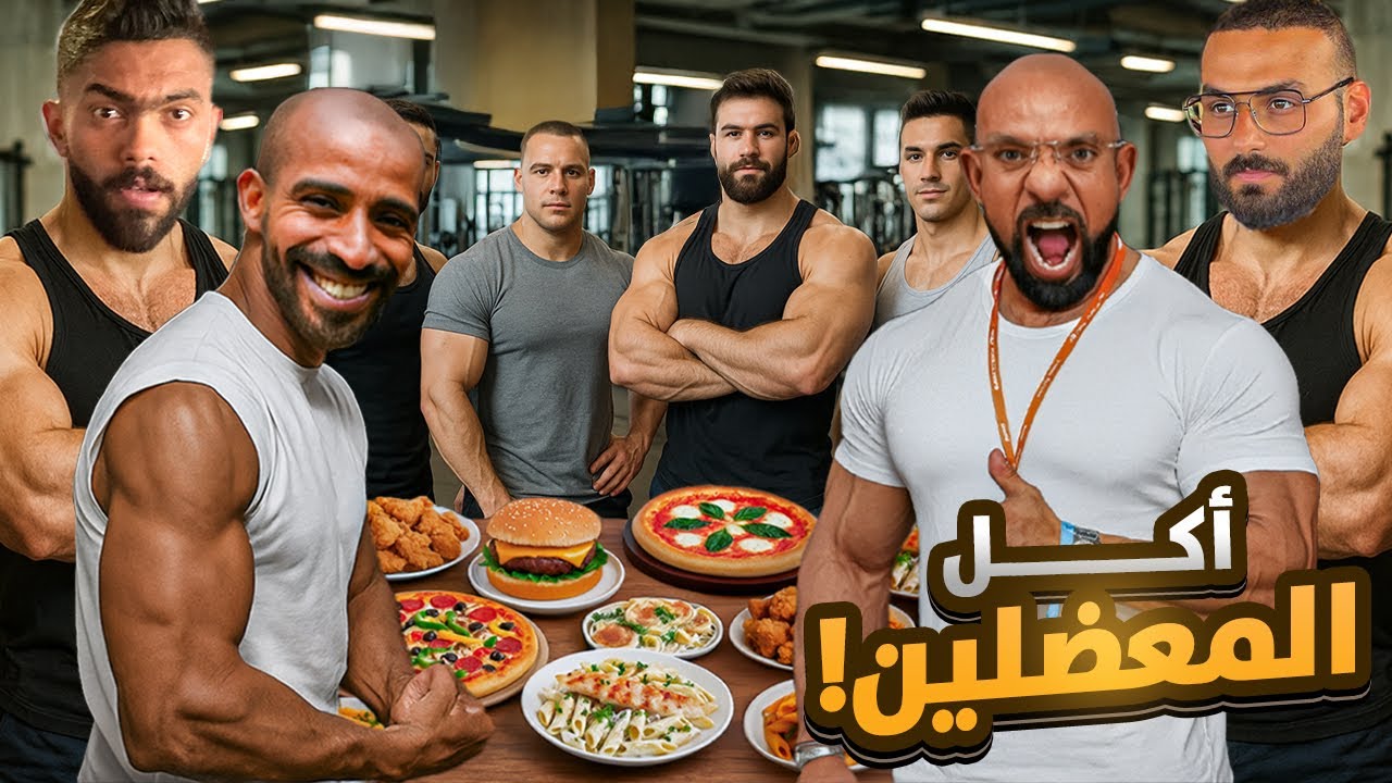🍔 اكلنا اكل المعضلين 