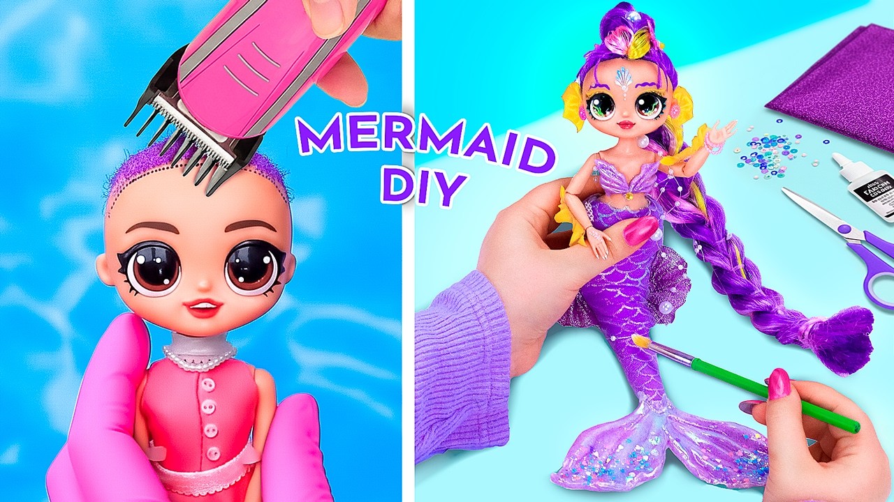 DIY uma sereia, um unicórnio e uma fada para guerreiras do K-Pop!