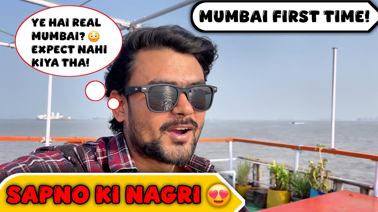 Mumbai First Time 😲 | Ye Hai Real Mumbai? Expect Nahi Kiya Tha! | Sapno Ki Nagri Vlog