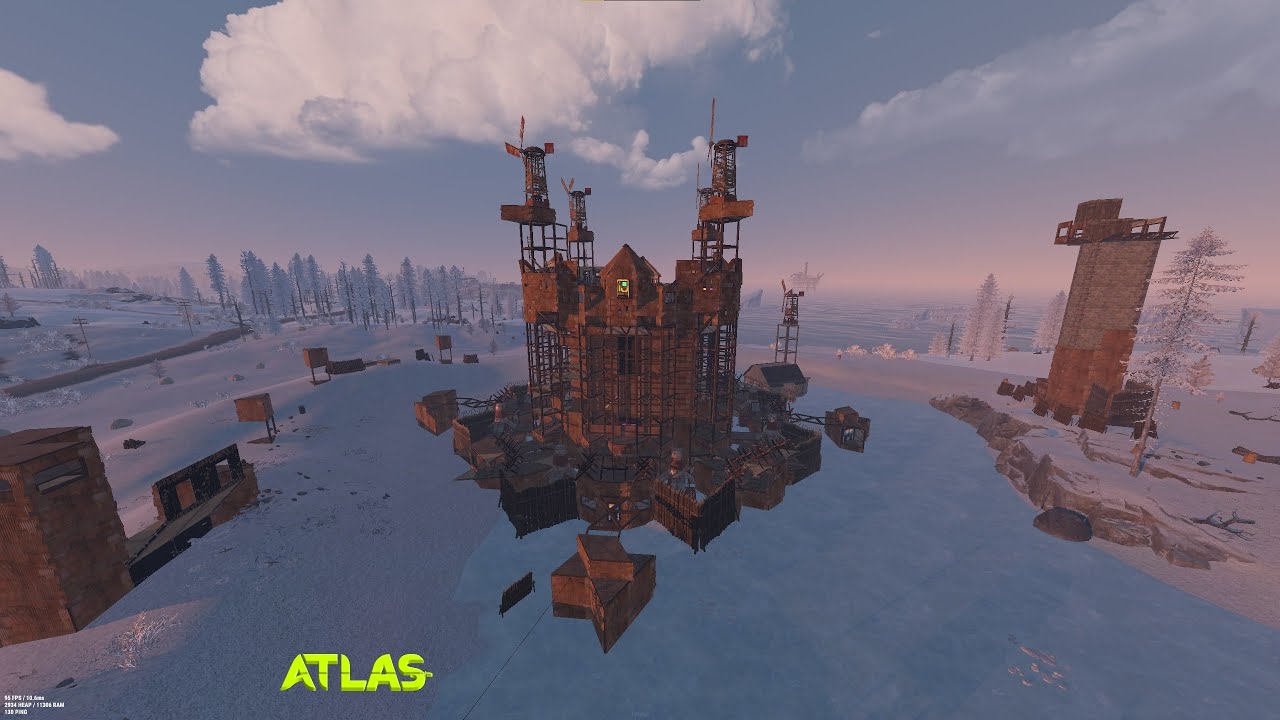 Base Tour l Atlas US 2x Monthly Rewipe l 4 Raid Defences!