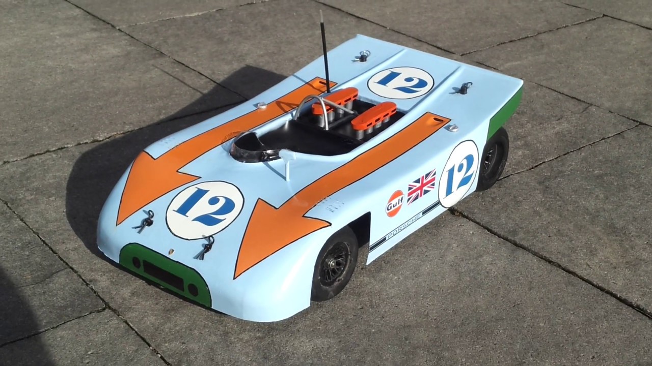 Baubericht - Vakuum tiefziehen einer RC Karosserie mittels Backofen und Tiefziehbox - Porsche 908