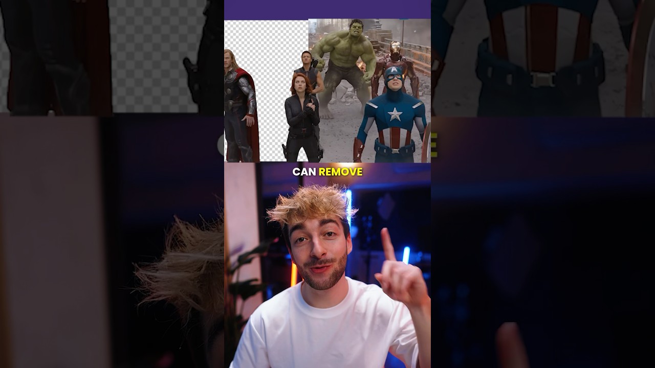 I&rsquo;ve just learnt how to remove the background from any video for FREE