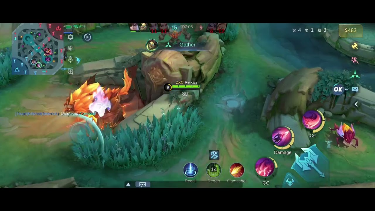 Arlott Flameshot ketemu Chou Damage!! Kabur aja guys 😬