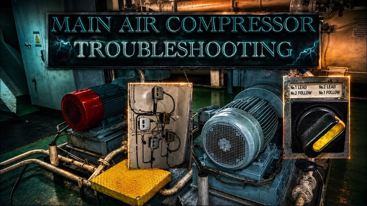 Main Air Compressor | Troubleshooting | Pressure Switch | Saling engineering | Air compressor