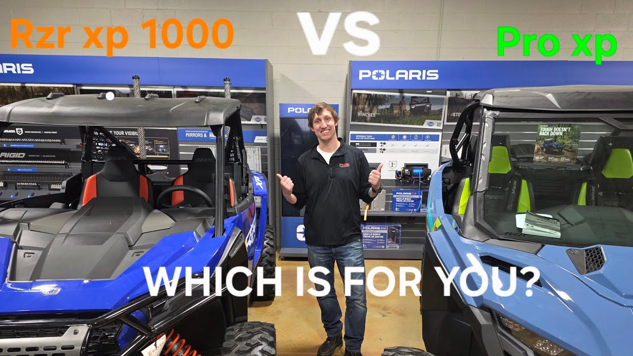 Polaris Rzr xp 1000 VS Polaris pro xp (which one is best for you)