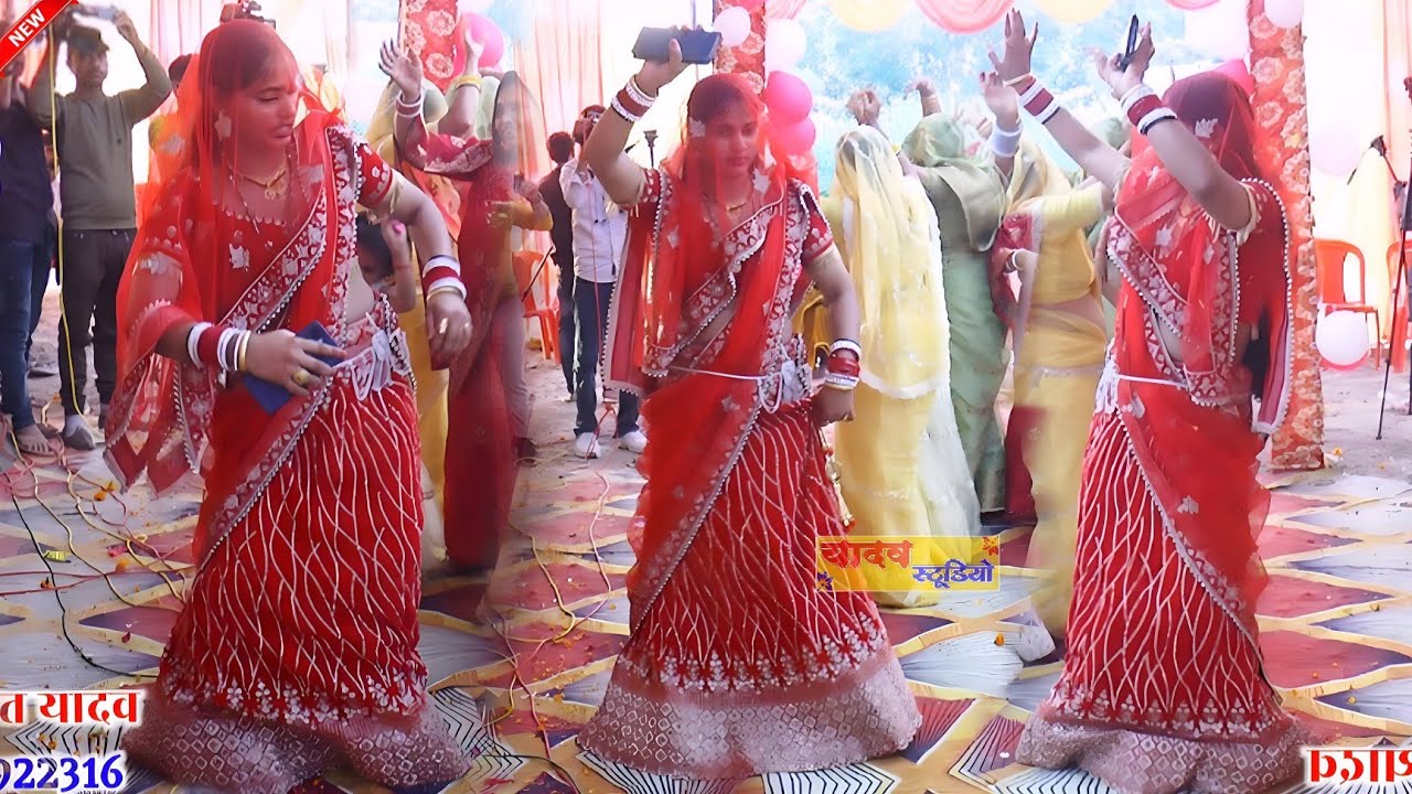 लहंगा बाली भाभी जी ने तो डांस में अच्छे अच्छो के छक्के छुड़ाये// नन्दलाल ढुरक ना जाबै सखी।। ANSHU 
