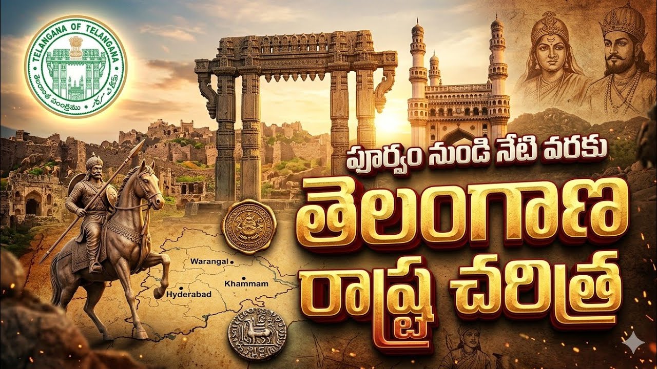 TELANGANA STATE HISTORY in Telugu 