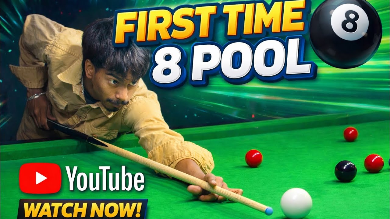 First time 8 pool ￼🎱🤩          #8pool #trending #viral #vlog #comedy #trendingvlog #explorepage #now