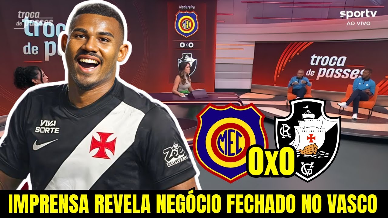 FECHOU! CUIABANO ACERTA COM VASCO E IMPRENSA ANALISA EMPATE DO VASCO! SPINELLI PERTO! PÓS JOGO VASCO