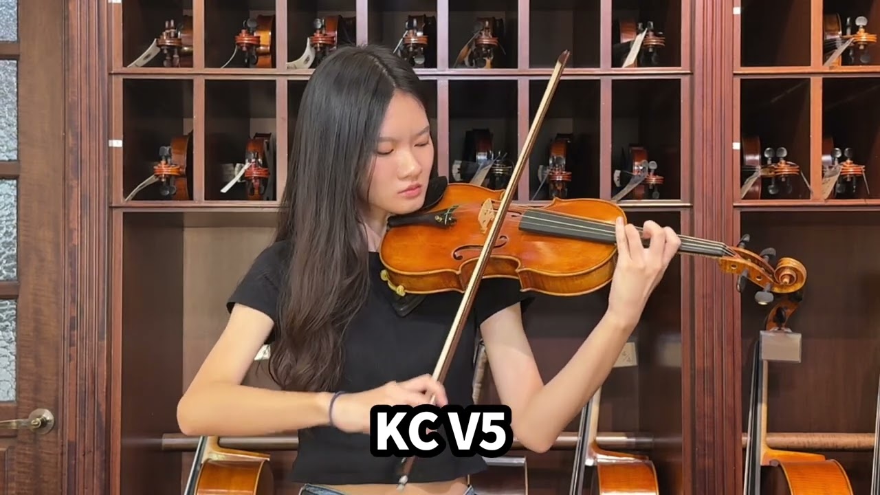 德國Klaus Clement V5 德國Gewa Master Violin 高音比較