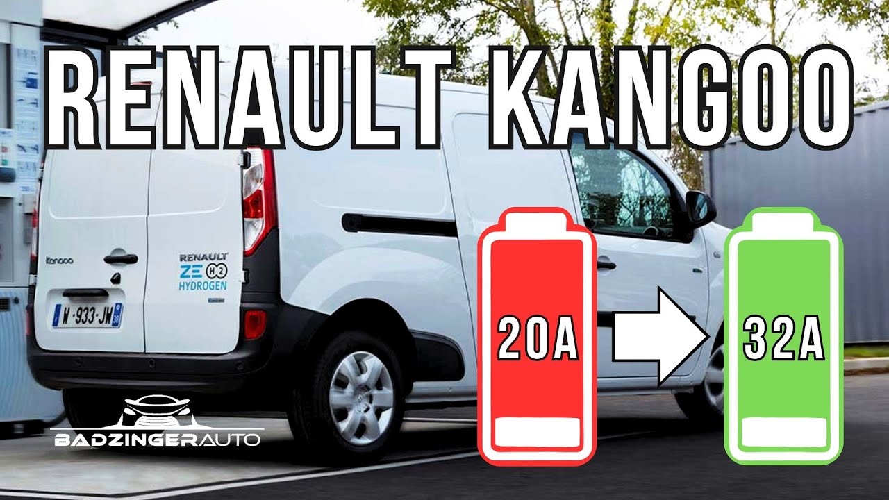 ЗБІЛЬШЕННЯ СИЛИ СТРУМУ ЗАРЯДКИ RENAULT KANGOO Z.E. 33 kw/h
