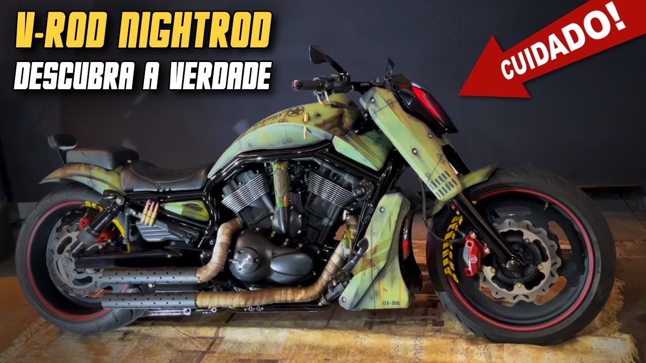 V-ROD NIGHTROD SPECIAL Vale a Pena? PREÇO, CONSUMO, TOP SPEED, RONCO, Teste na VROD CUSTOMIZADA 🚫