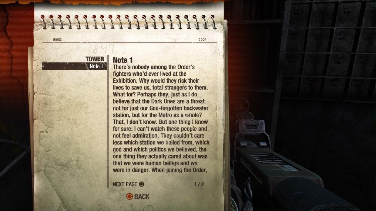 Metro 2033 play through episode 1.