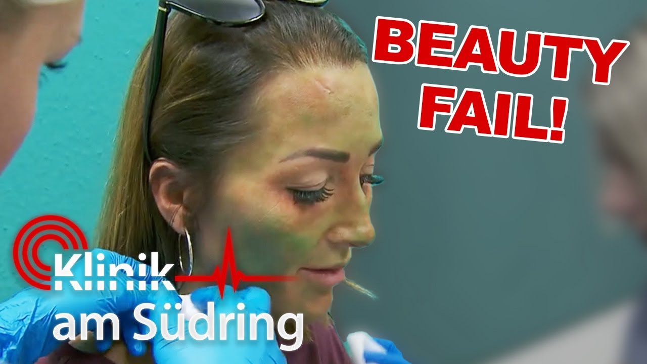 Selbstbräuner-Fail! Arzthelferin ist grün wie ein Frosch! | Klinik am Südring | SAT.1