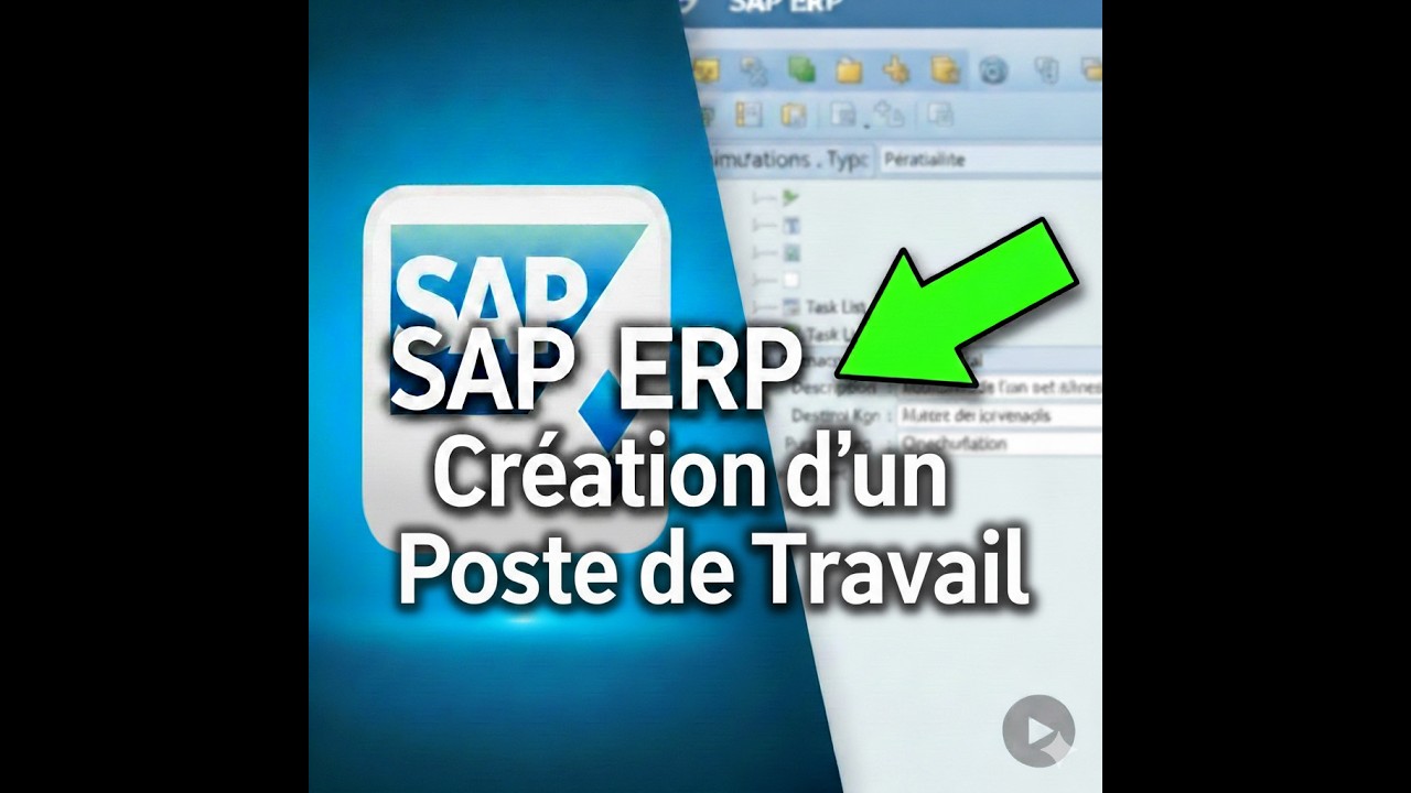 Création d un poste de travail