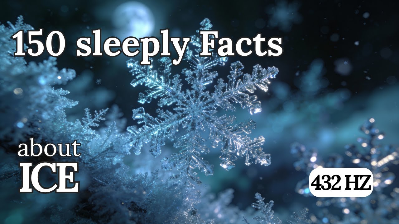 Ice Formations — 150 Sleepy Facts To Fall Asleep To (No Ads, 432 Hz)