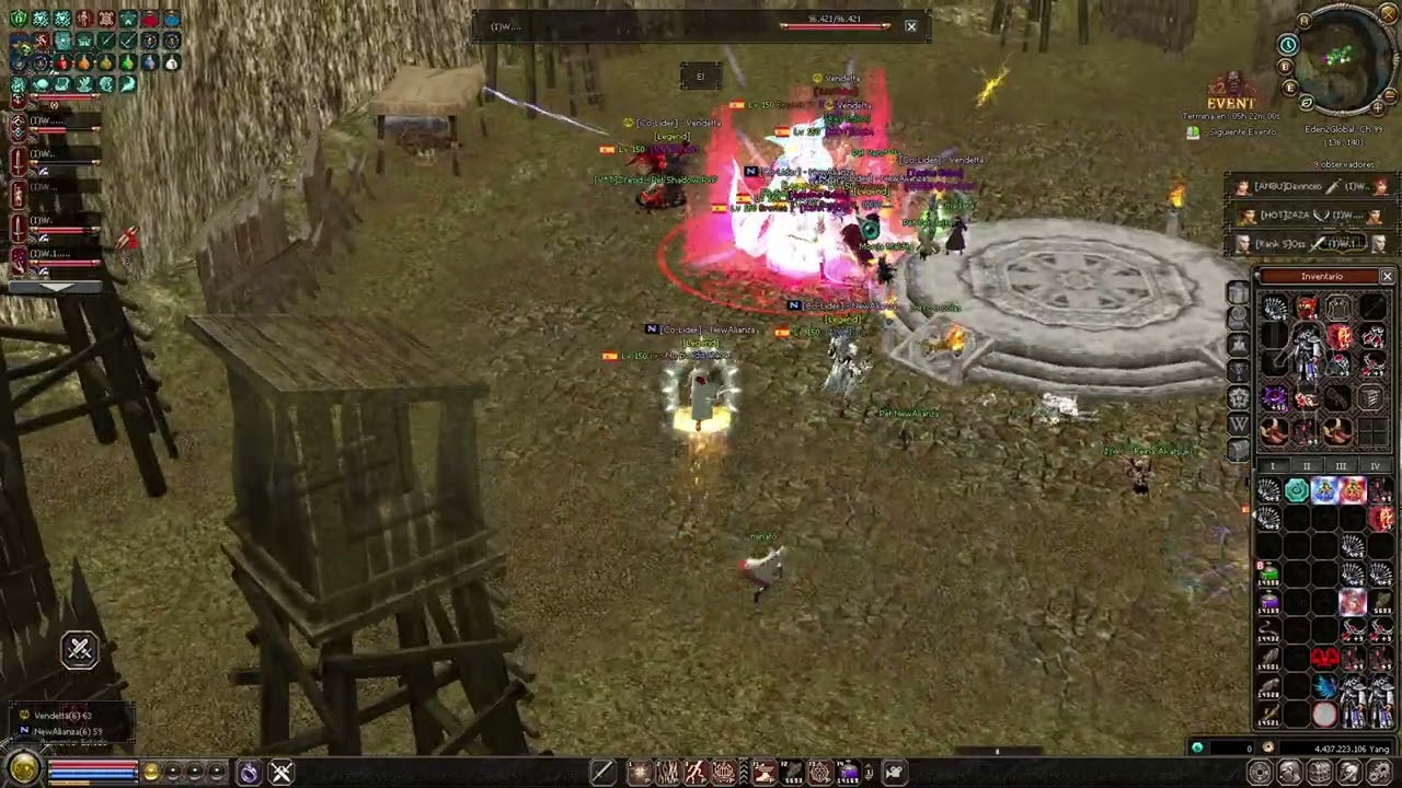 NewAlianza VS Vendetta  / Metin2 Eden Guerras