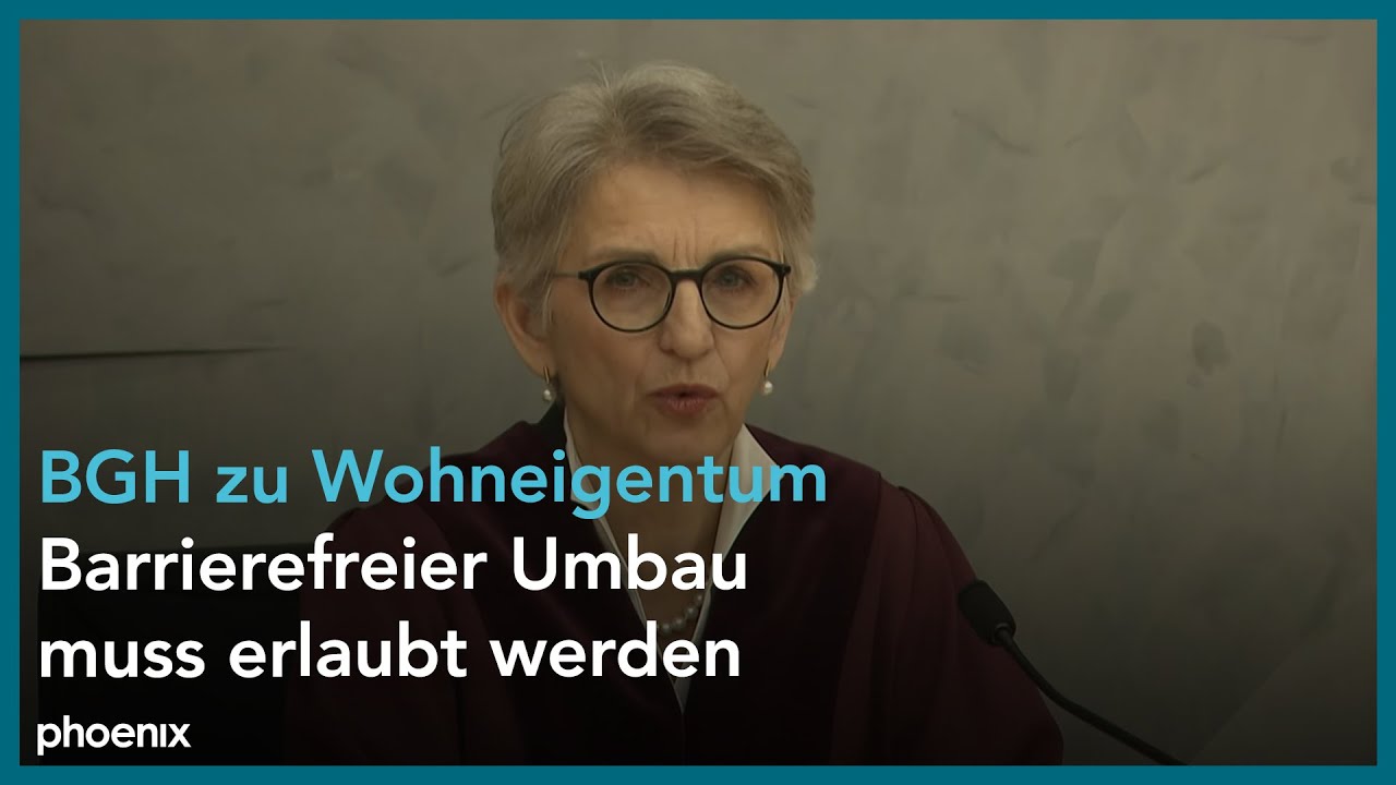 BGH-Urteil zum barrierefreien Umbau am 09.02.24