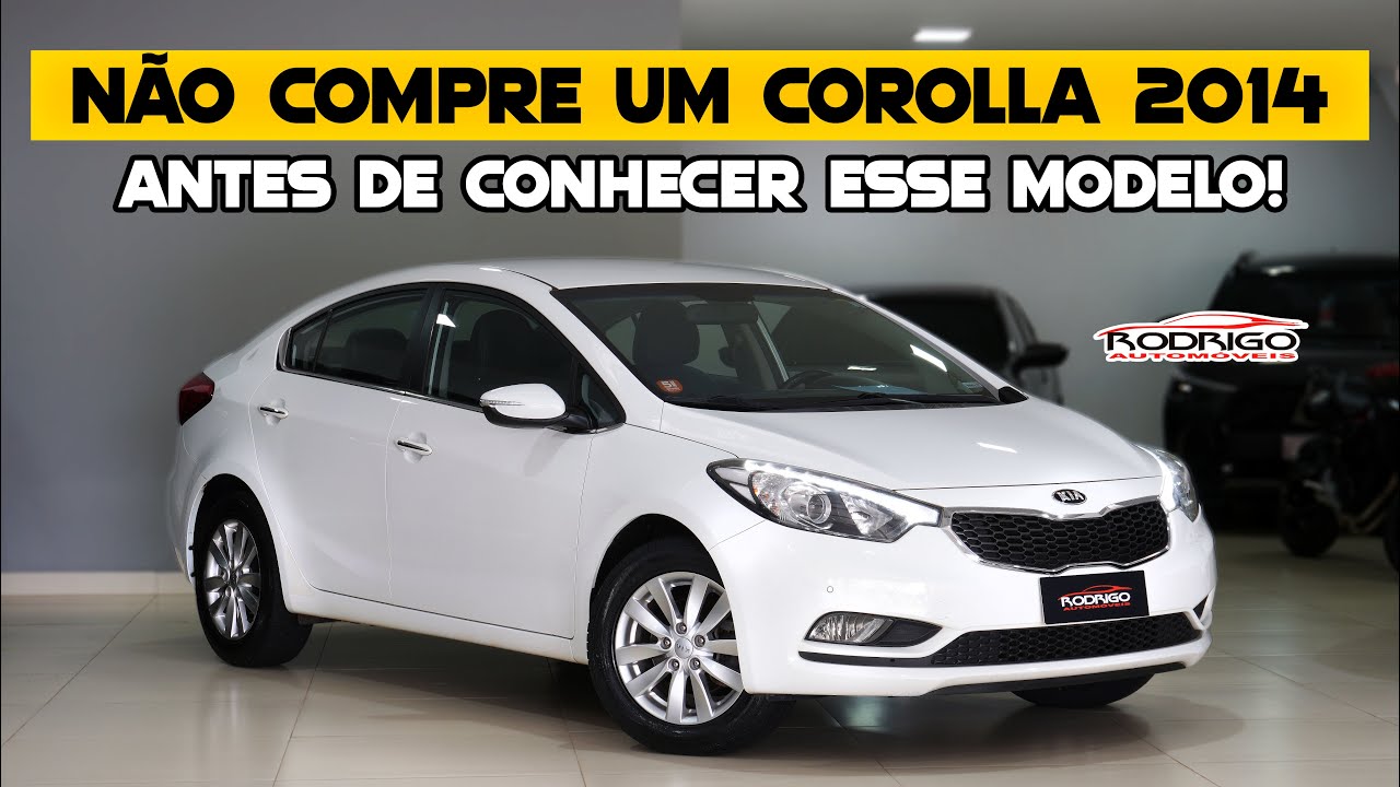 KIA CERATO 2014 com BAIXA KM na Rodrigo Automóveis! O SEDAN MÉDIO MAIS COMPLETO POR MENOS DE 65 MIL