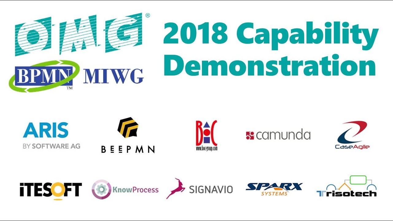 BPMN in Action: BPMN MIWG Capability Demonstration Seattle 2018