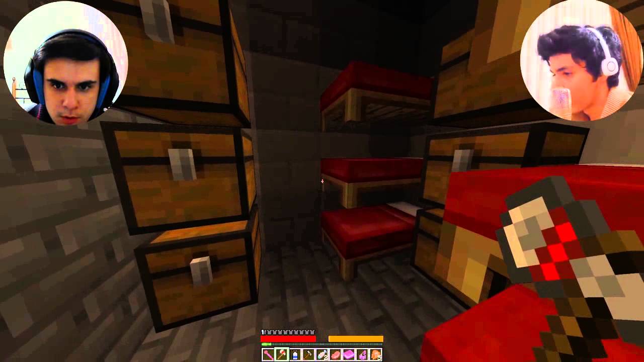 Minecraft Korku Haritası - Terk Edilmiş Hapishane w/Facecam
