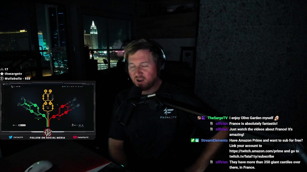 Never give up.  Practice, practice, practice!  Gaming. @FATAL1TY on socials