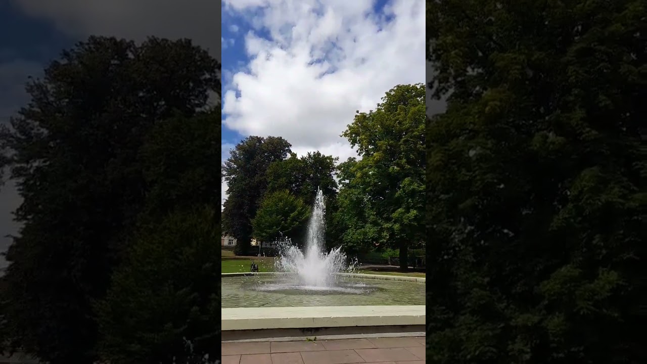 Springbrunnen brunnenaue  stralsund Ostsee sund